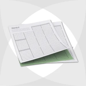 Fascicoli autoricalcanti, 2 copie, singoli (confezioni da 50 a 1.000 fascicoli) cod. 4029